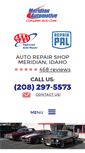 Mobile Screenshot of meridianautocare.com
